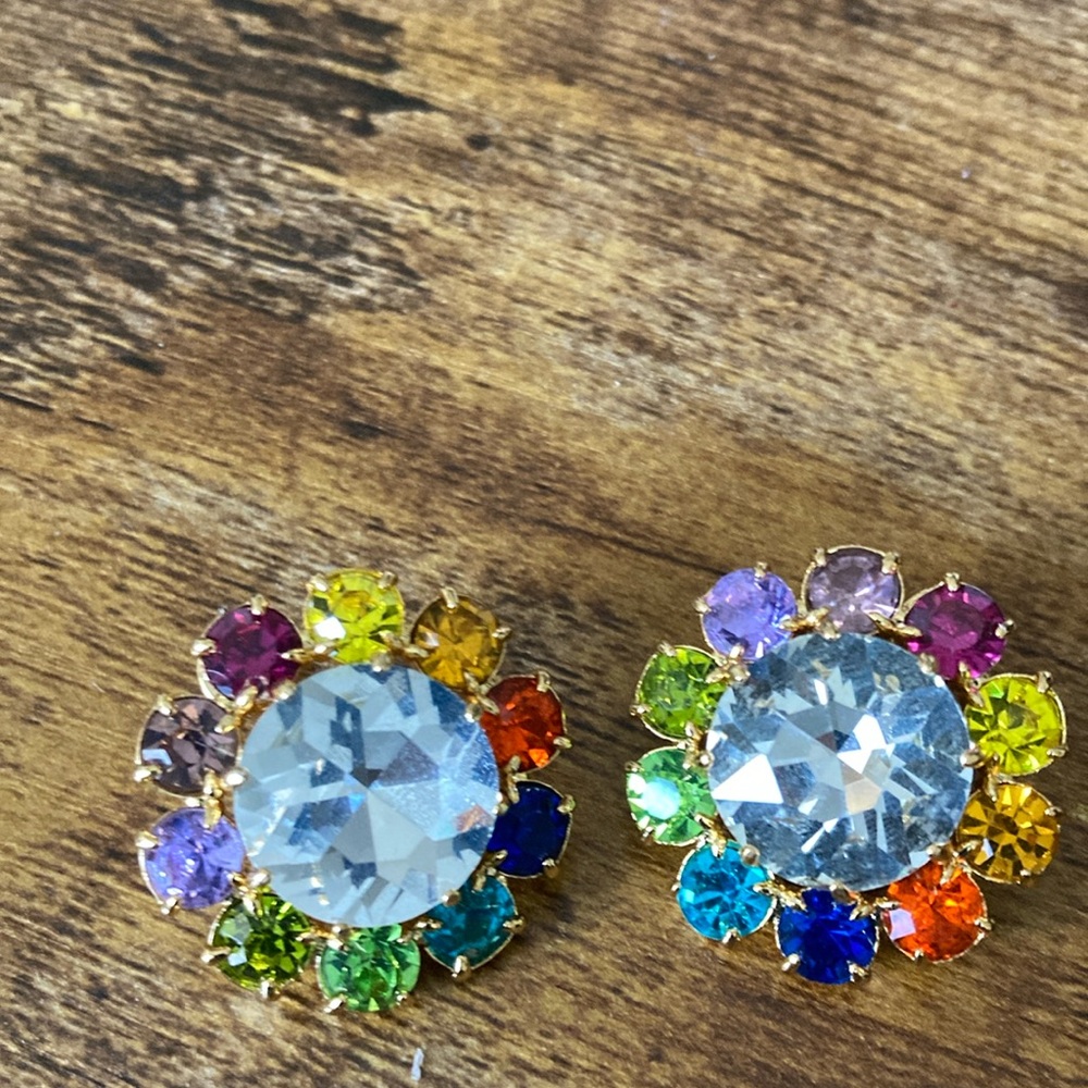Kurt Geiger NWOT multi colored earrings